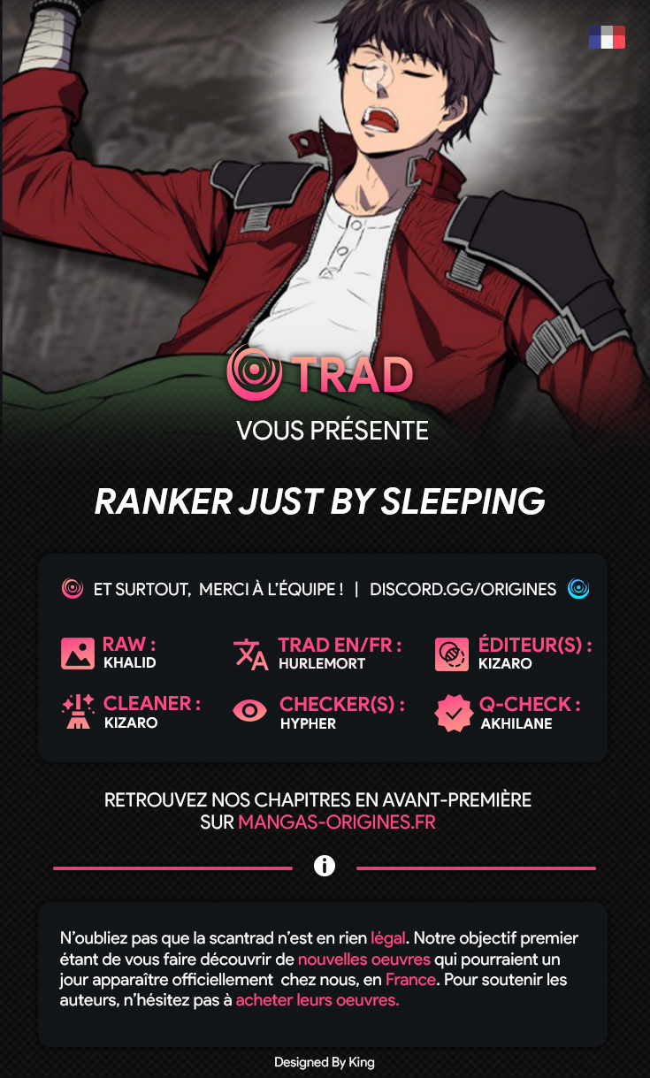 Ranker Just By Sleeping: Chapter 21 - Page 1